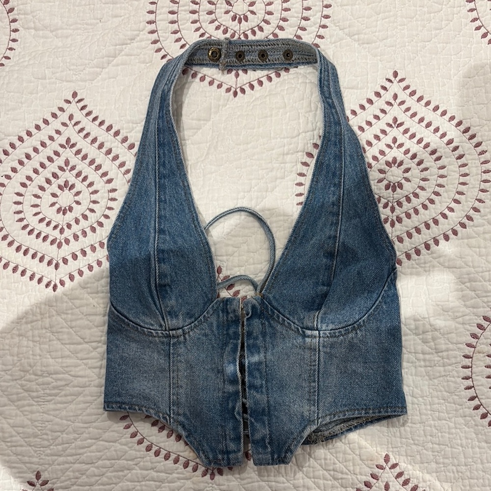 Edikted Blue Jeans Classic Denim